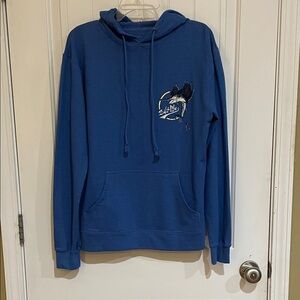 Salt life medium Blue Graphic Hoodie for Men like new